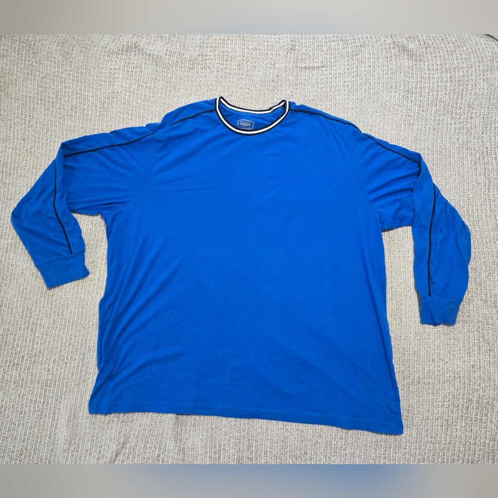 The Foundry Supply Co Blue Long Sleeve Tee Size 4XL Like New